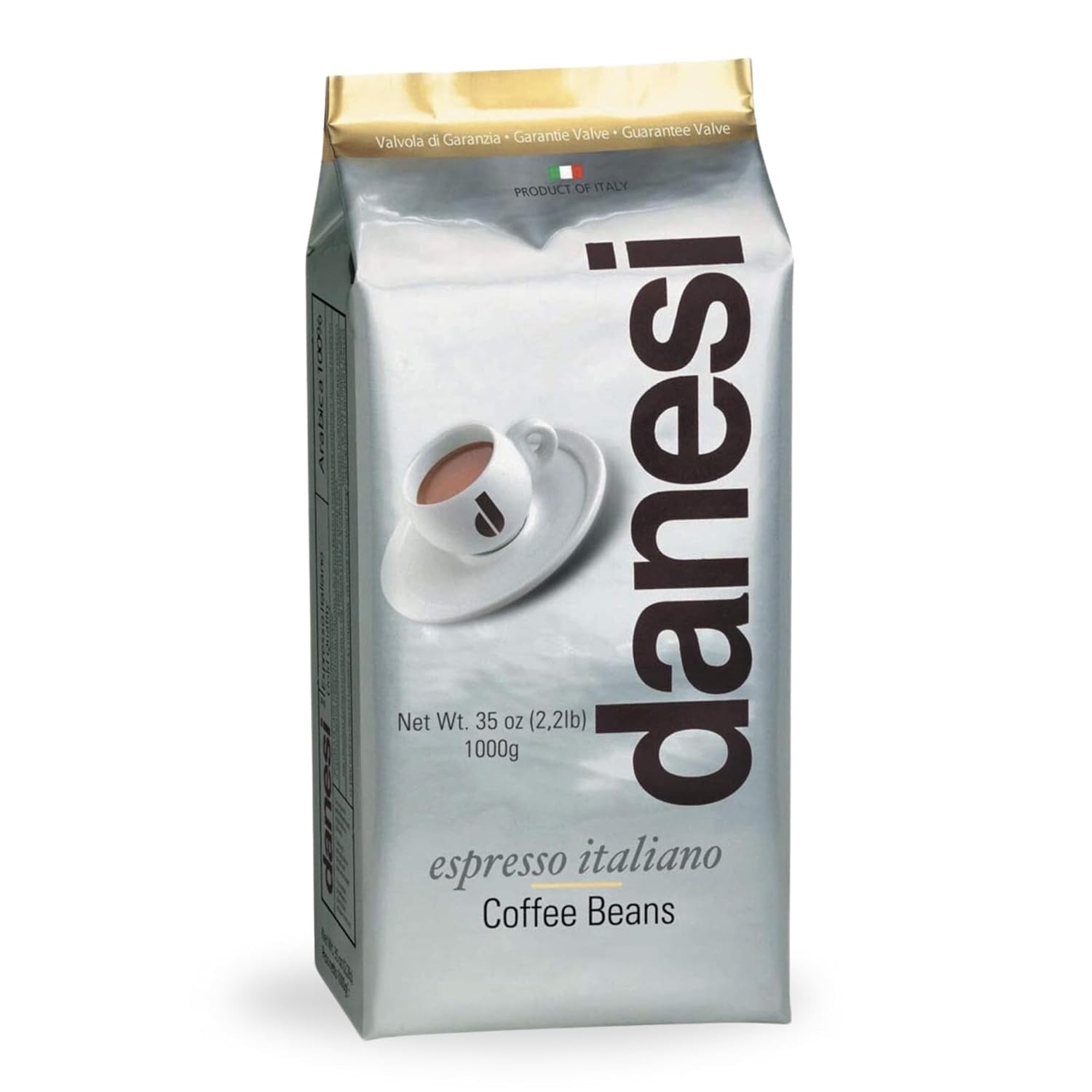 Danesi Caffe Gold Espresso Beans - Medium Roast - 2.2lb