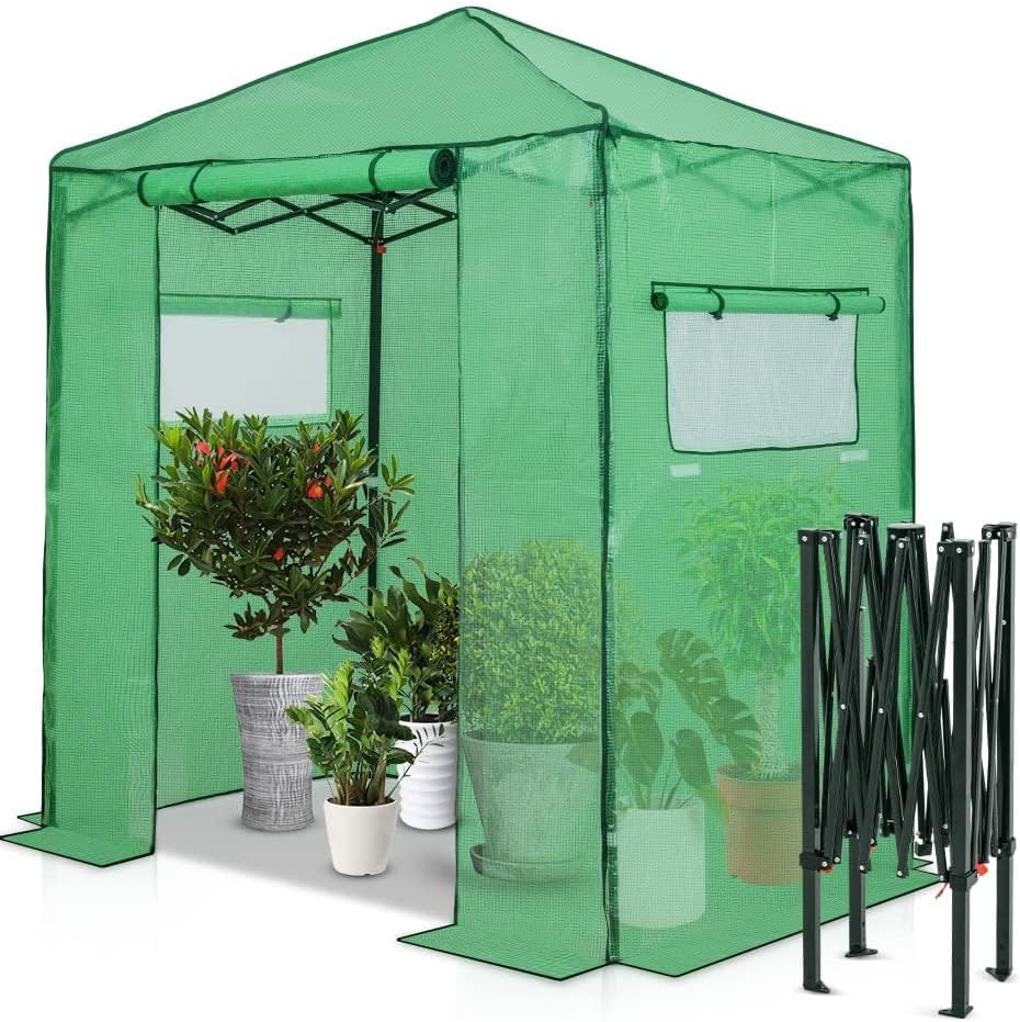 EAGLE PEAK Instant Pop-up Greenhouse for Indoor Outdoor Use