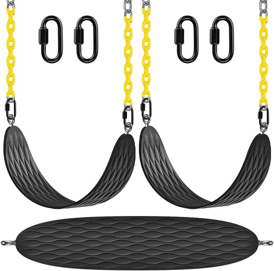 Dolibest Heavy Duty Swing Seats for Outdoor Playground Fun