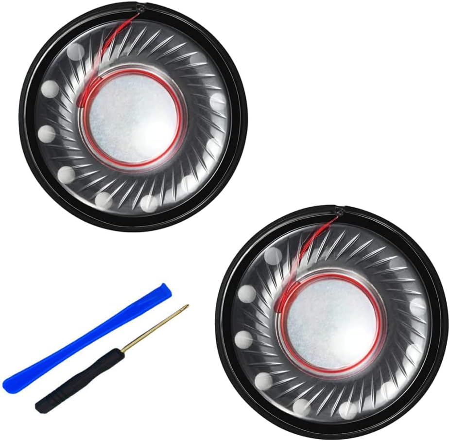 Enhance Sound Quality: 40mm Replacement Speaker Driver Set for Premium Headsets
