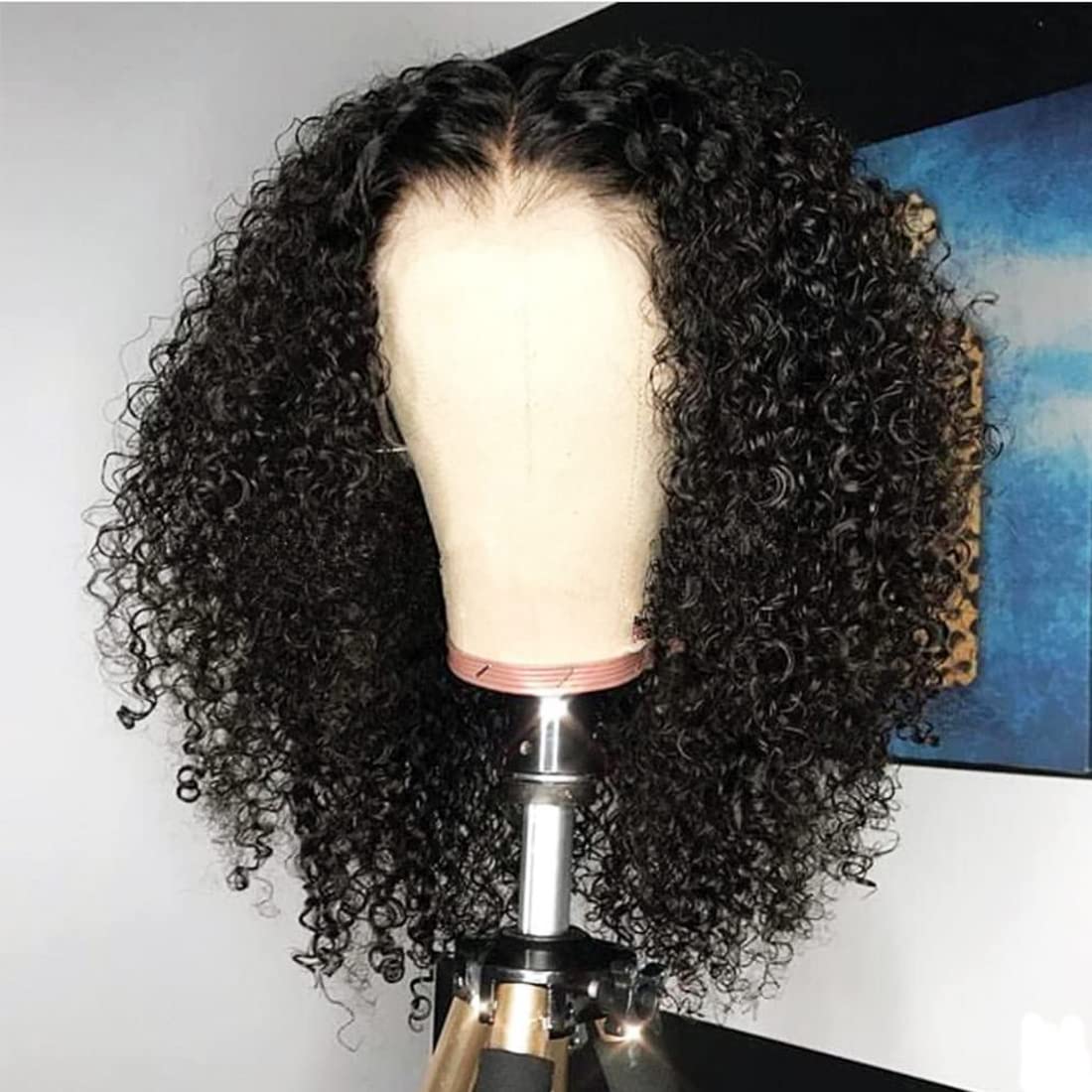 Mongolian Curly Lace Front Wigs for Effortless Style and Comfort