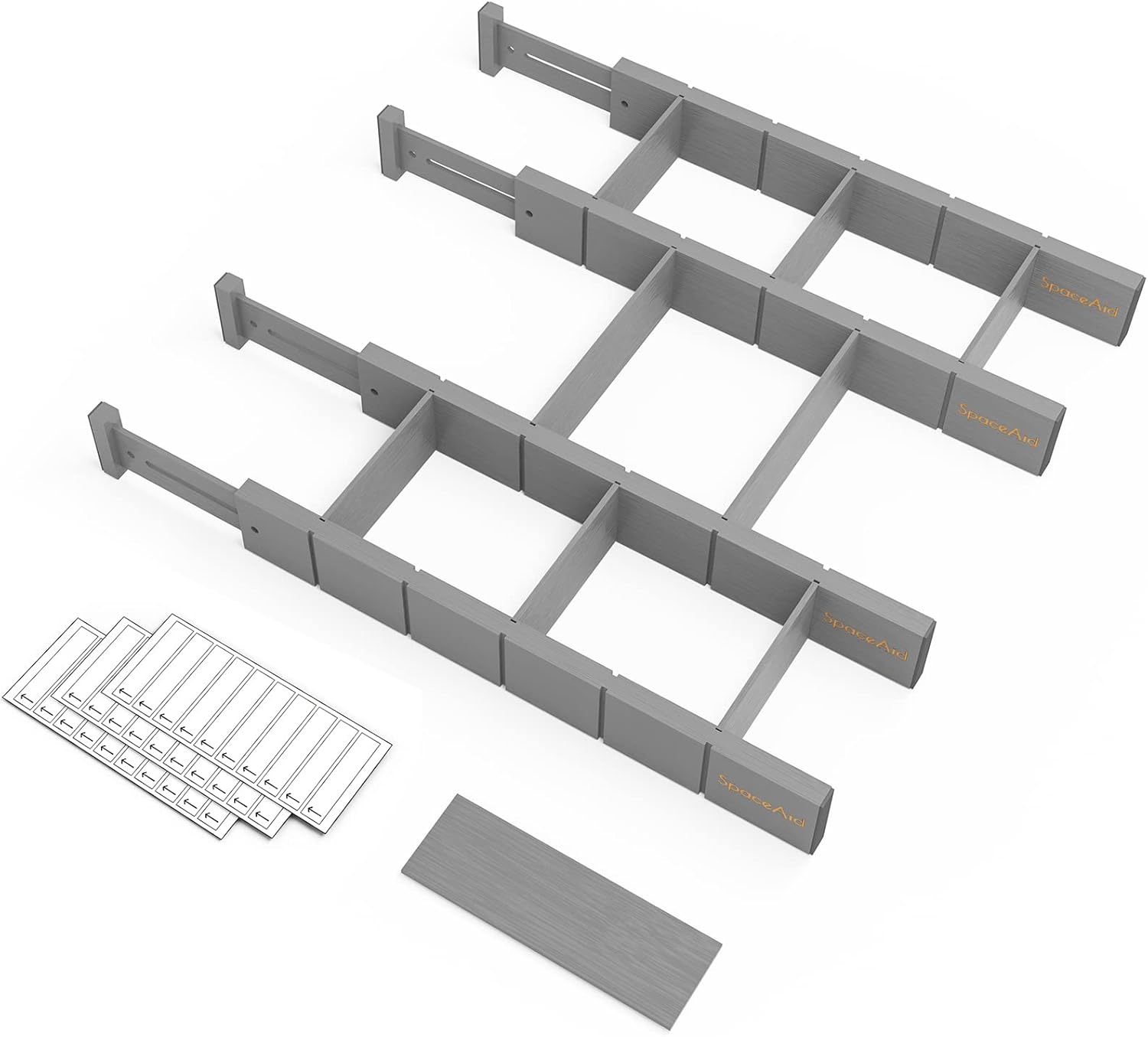 Adjustable Bamboo Drawer Dividers - Organize with Ease!