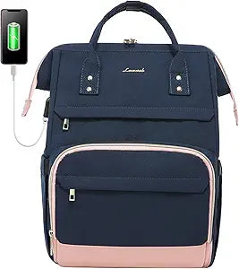 LOVEVOOK 17-Inch Laptop Backpack for Women with USB Port