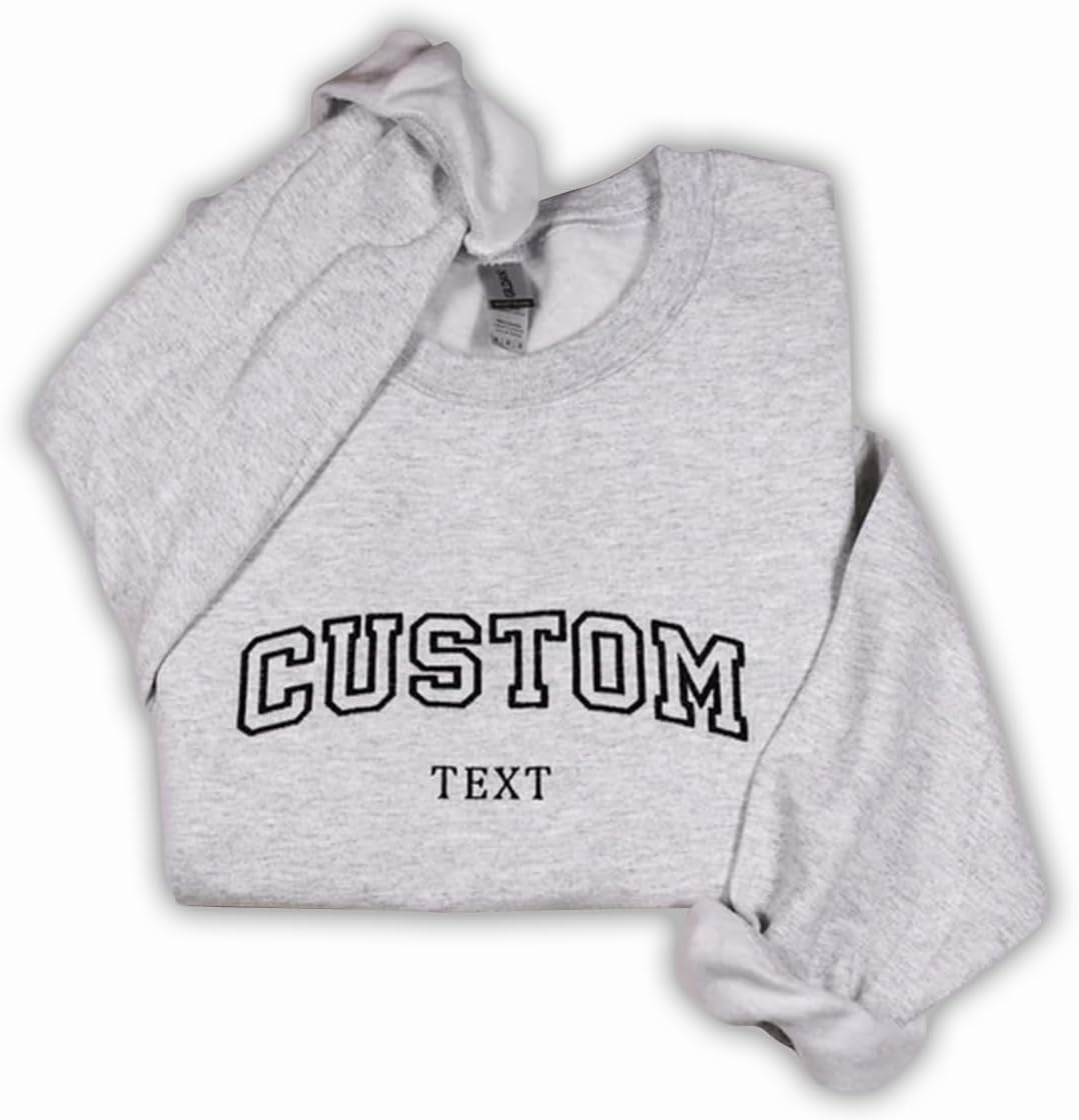 Personalized Embroidered Crewneck Sweatshirt