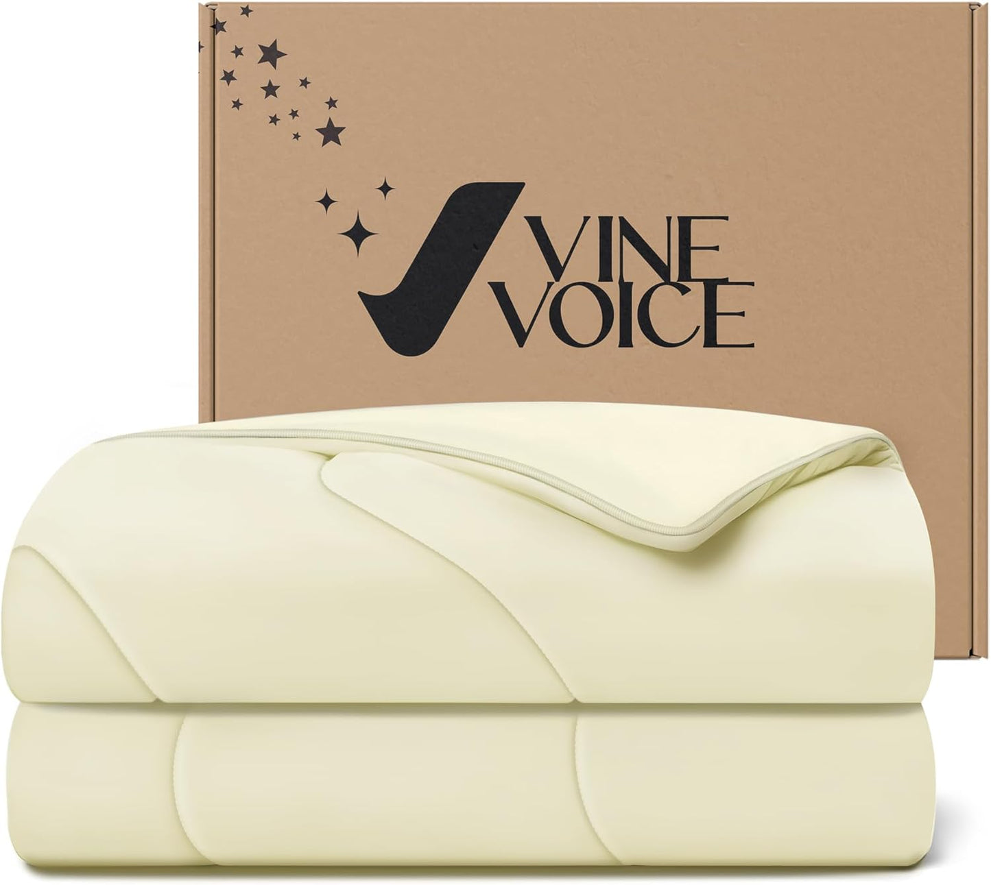 Cooling Blanket Comforter for Hot Sleepers - Soft & Lightweight