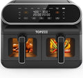 8-QT Large Air Fryer Dual Basket - Cook Two Dishes Together