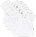 5-Pack Puff Sleeve T-Shirts for Girls - 100% Organic Cotton