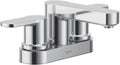 Moen Laris Two-Handle 4 Centerset Modern Bathroom Faucet - Sleek