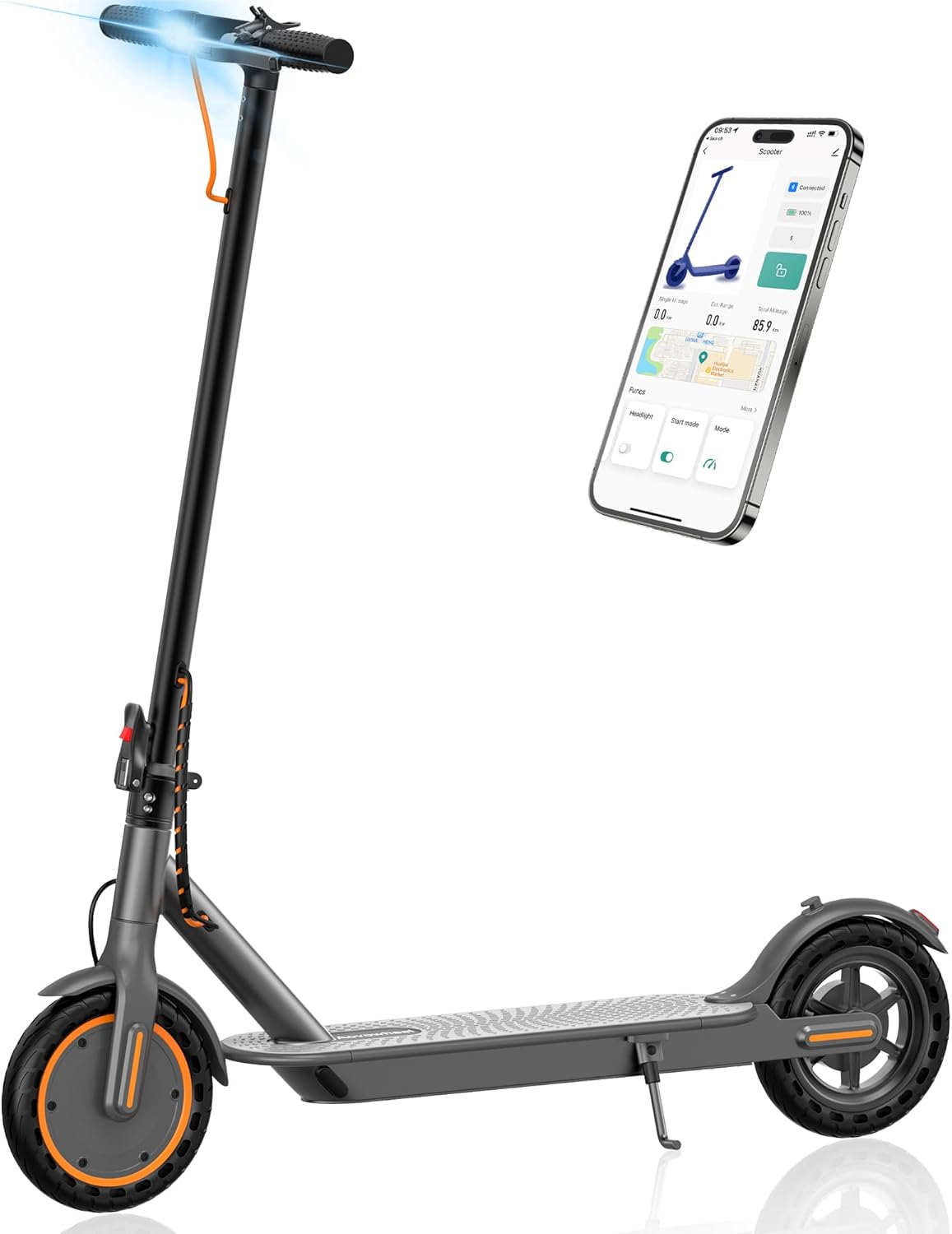 Aovowheel Electric Scooter for Adults: Fast & Portable