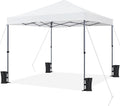 Yaheetech 10x10 Pop Up Canopy Tent - Fast One-Button Setup