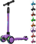 Allek Kick Scooter B03: Lean 'N Glide 3-Wheeled Fun for Kids