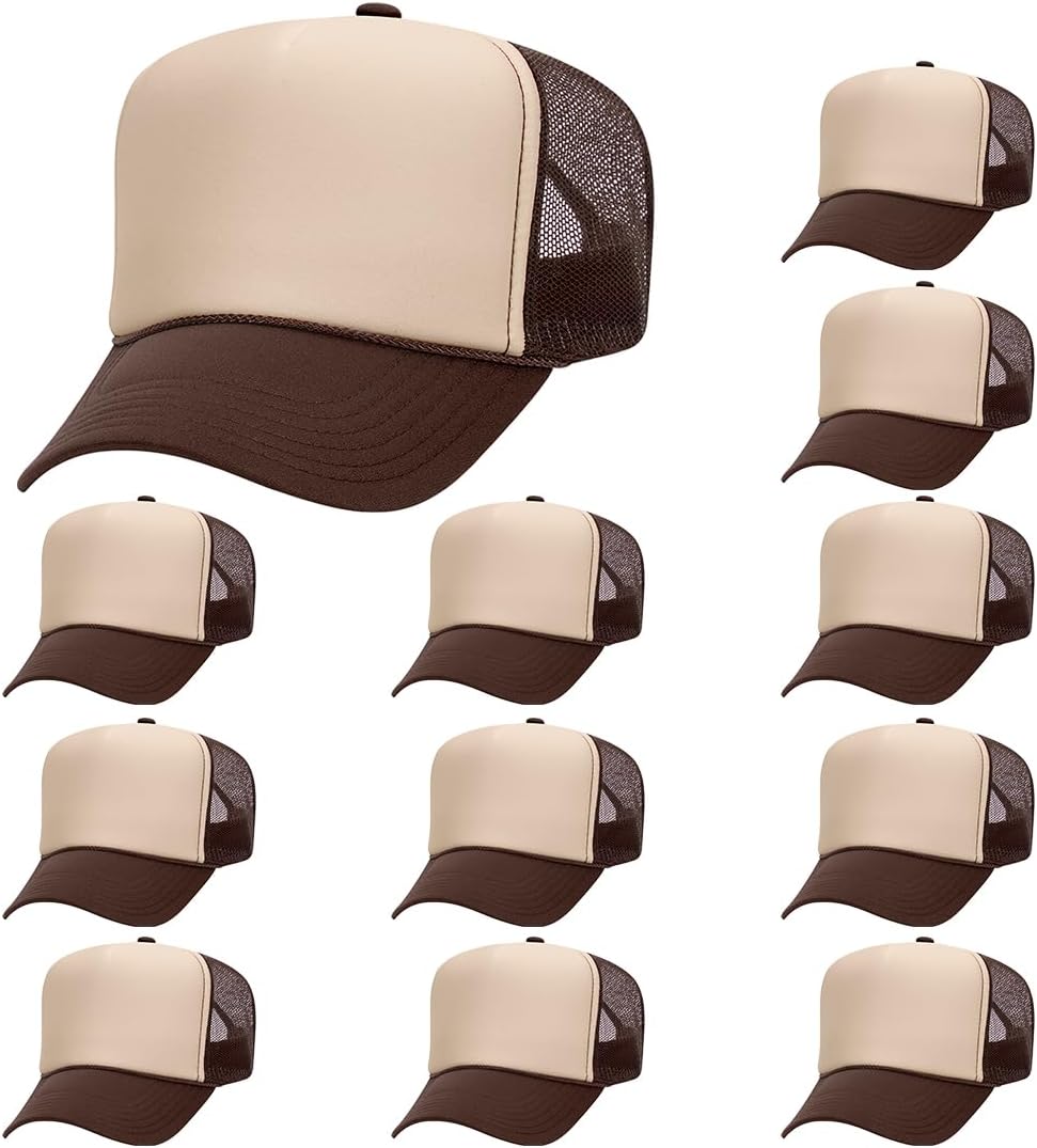 OTTO Polyester Foam Front Trucker Hats for Customization & Style
