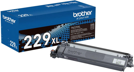 Brother TN229XLBK High Yield Toner - Prints 3,000 Pages