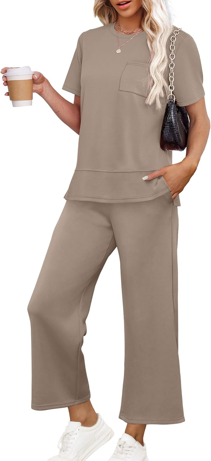 OFEEFAN Women's Lounge Sets for Vacation Travel and Comfort