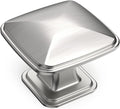 Amerdeco 25 Pack 1-1/4in Satin Nickel Cabinet Knobs - Modern Upgrade