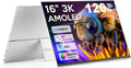 16in OLED Portable Monitor with 3K Resolution and 120Hz Refresh Rate