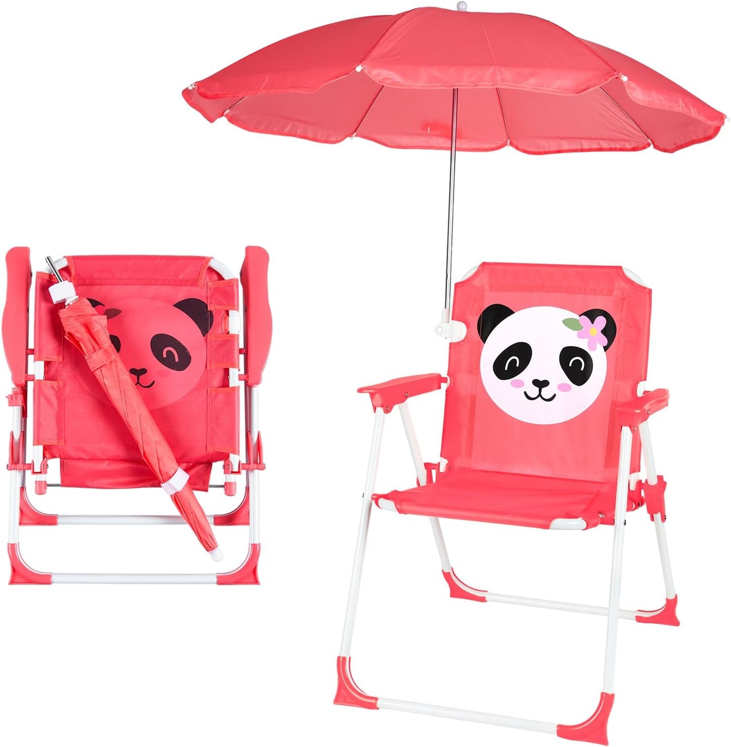 Kids Beach Chair with Umbrella for Outdoor Fun and Comfort