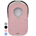 Winter Carseat Cover Baby Girl Infant Canopy - Warm Fleece Protection