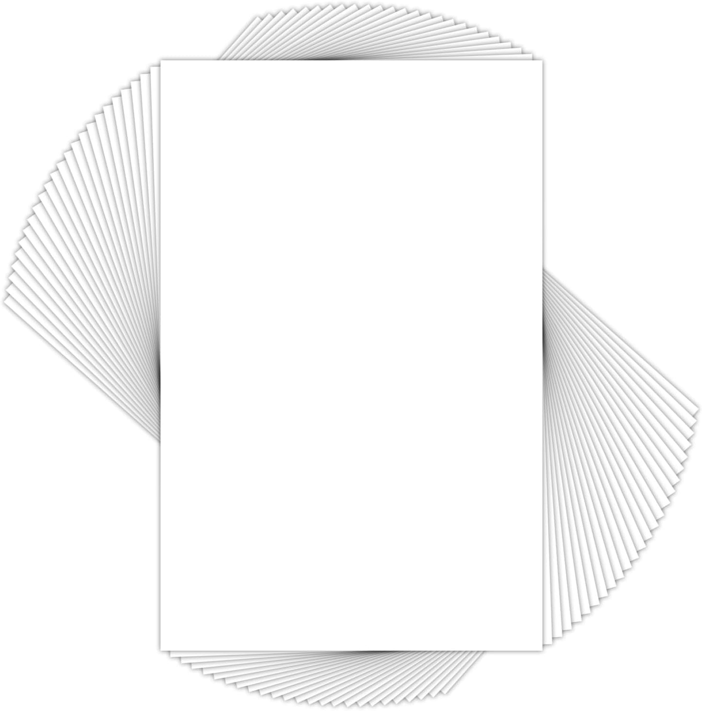 11x17 White Backing Boards - Pack of 25 for Framing Needs