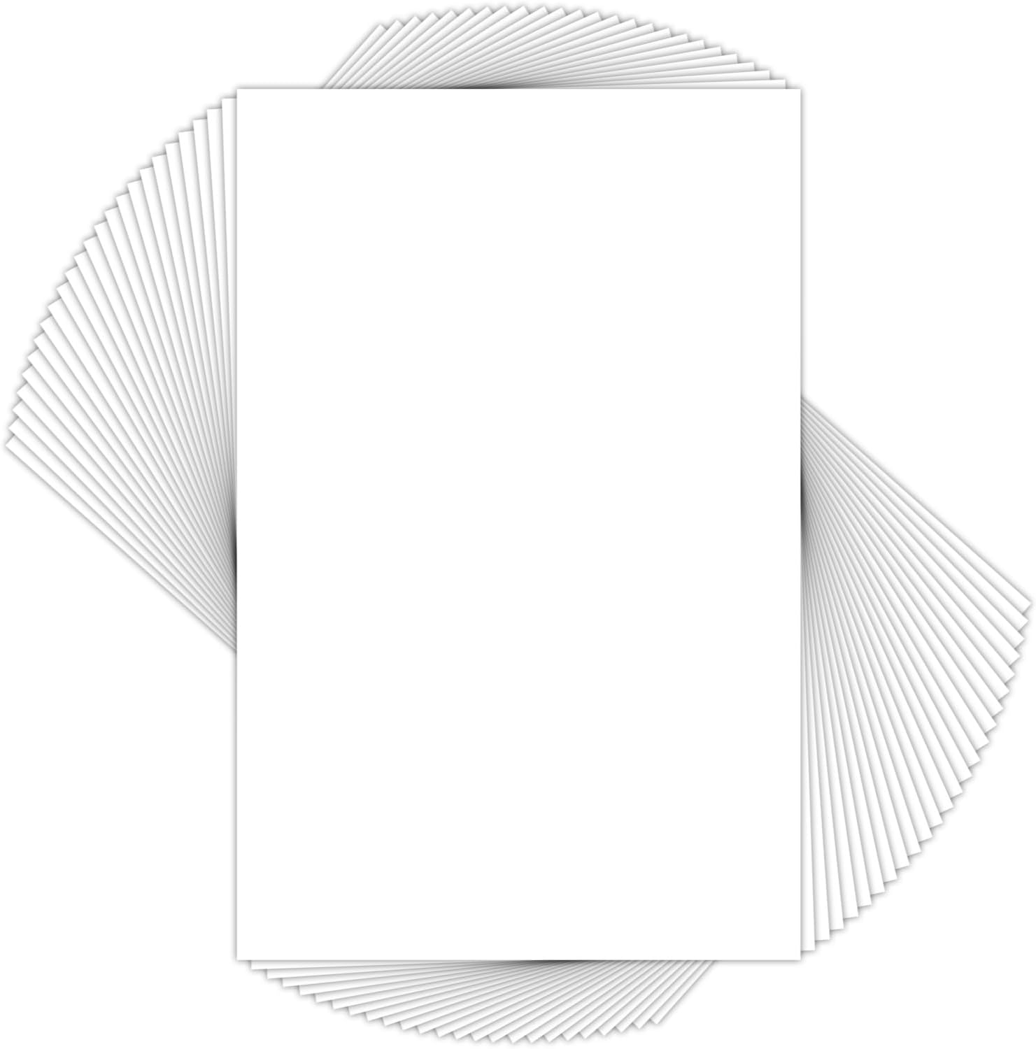 11x17 White Backing Boards - Pack of 25 for Framing Needs