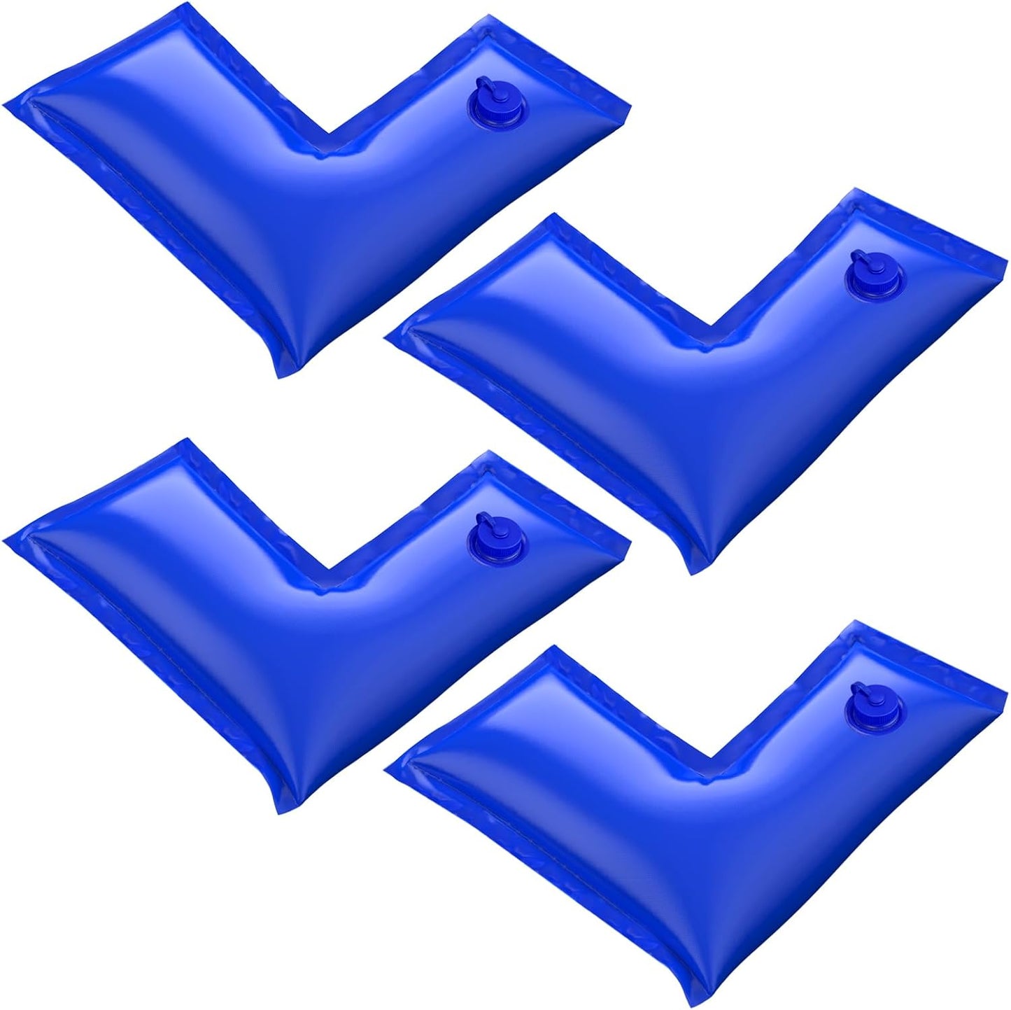 4 Pack 0.7mm Thicker Corner Winter Water Tube for Pool Covers