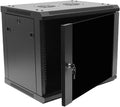 NavePoint 9U Deluxe IT Wallmount Cabinet Enclosure - Secure 19in Rack