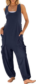 Chic Sleeveless Summer Jumpsuit for Women - Casual Everyday Style