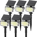 Solar Spot Lights Outdoor with 92 LEDs for Yard and Garden