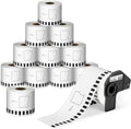 COLORTY DK-2205 Continuous Paper Labels 2-3/7in x 100ft - 12 Rolls