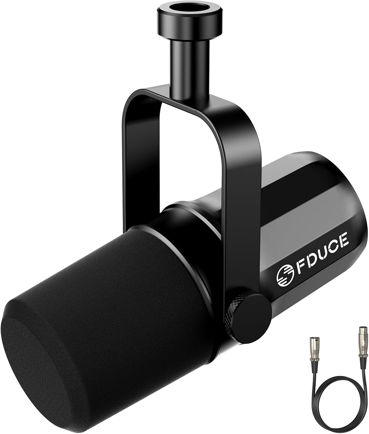 FDUCE XLR Dynamic Microphone for Podcasting and Live Streaming