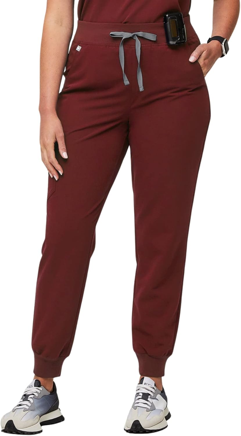 FIGS Zamora High Waisted Jogger Scrub Pants for Women Comfort