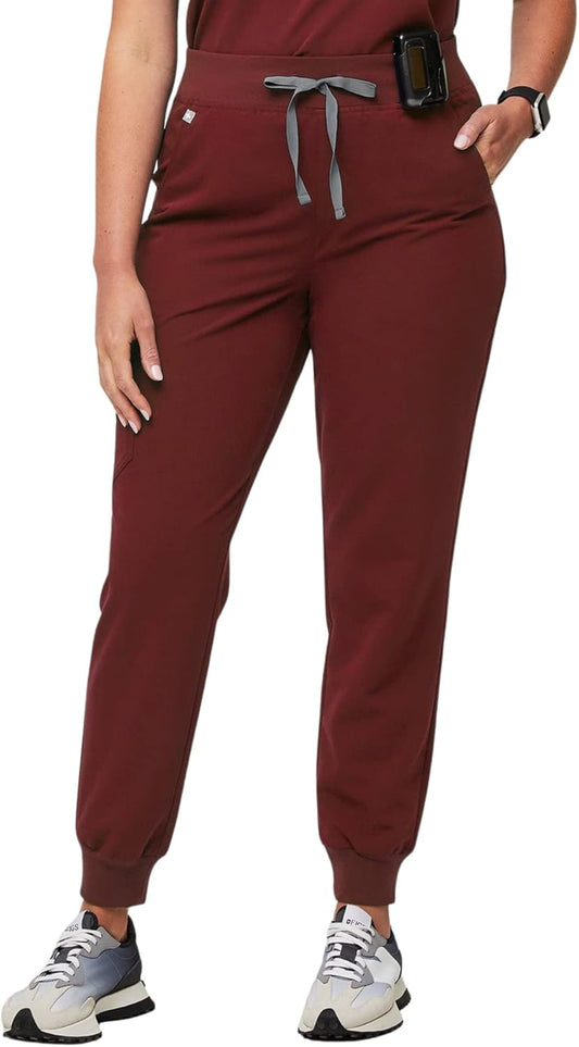 FIGS Zamora High Waisted Jogger Scrub Pants for Women Comfort