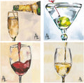 Stylish Cocktail Paper Napkin Set - 80 Pieces!