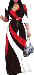 FANDEE Plus Size Maxi Dress for Women Casual Summer (Style XQZ6)