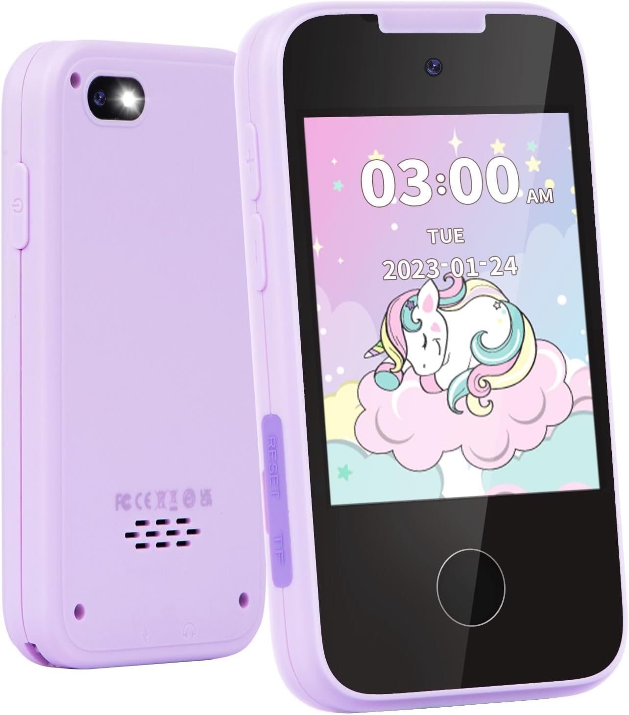 Kids Phone Toys for 3-8 Year Olds with Touchscreen and Camera