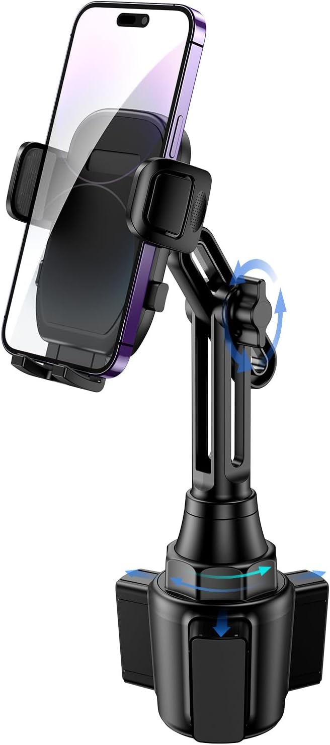 Universal Upgraded Cup Phone Mount - Long Neck, All Smartphones
