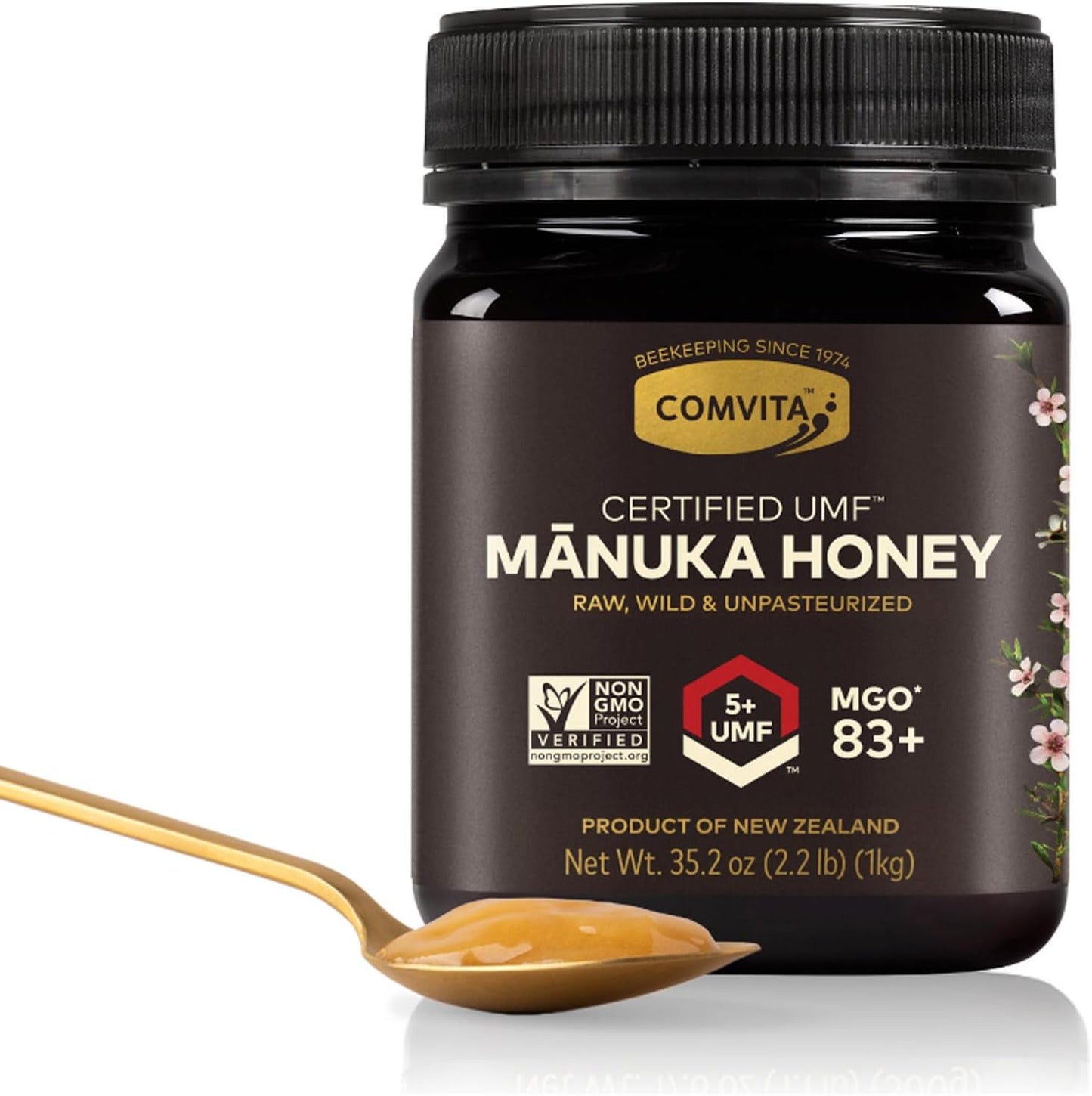 Comvita Manuka Honey UMF 5+ - Pure Raw Superfood for Health