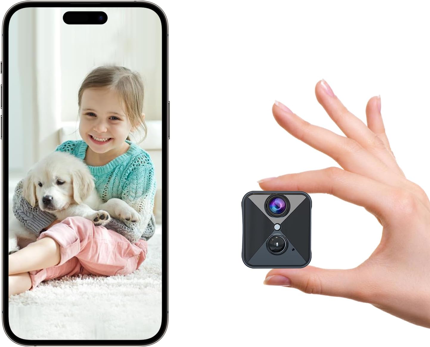 Realhide 4K WiFi Spy Cam: 100-Day Battery, AI Motion Alerts