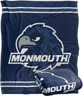 Monmouth University Logo Silky Touch 60ft x 80ft Throw Blanket - Soft