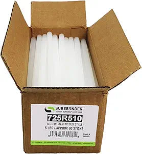 Surebonder 10-Inch All Temperature Glue Sticks - 90 Pieces