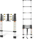 RIKADE Telescoping Ladder 6.5FT: Heavy Duty Aluminum