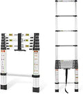 Telescopic Ladder 6.5FT - Compact Aluminum Extension Ladder for Home