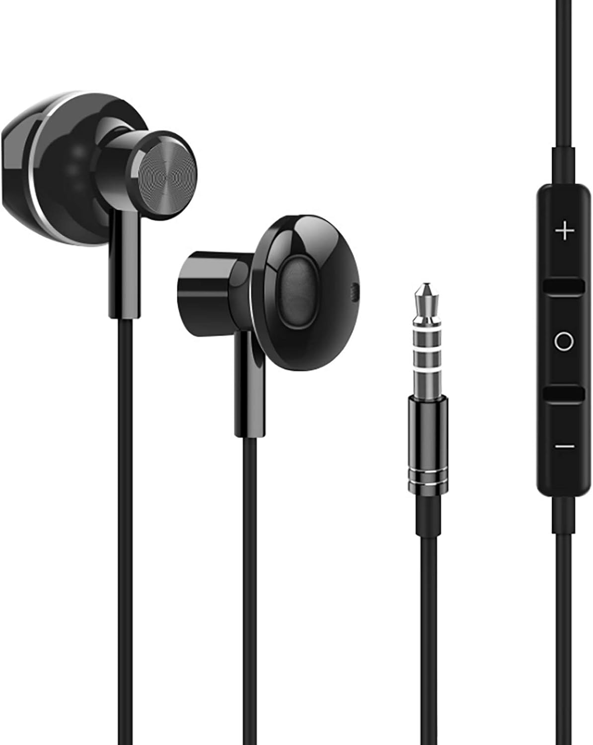 Geekria Gaming Earphones: Stereo Bass, Mic, Volume Control
