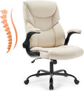 Ergonomic Office Chair with Flip-up Arms - Comfortable Support