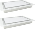 Fittes Flush Wall Vent Lite - Minimalist Flushmount Register Cover