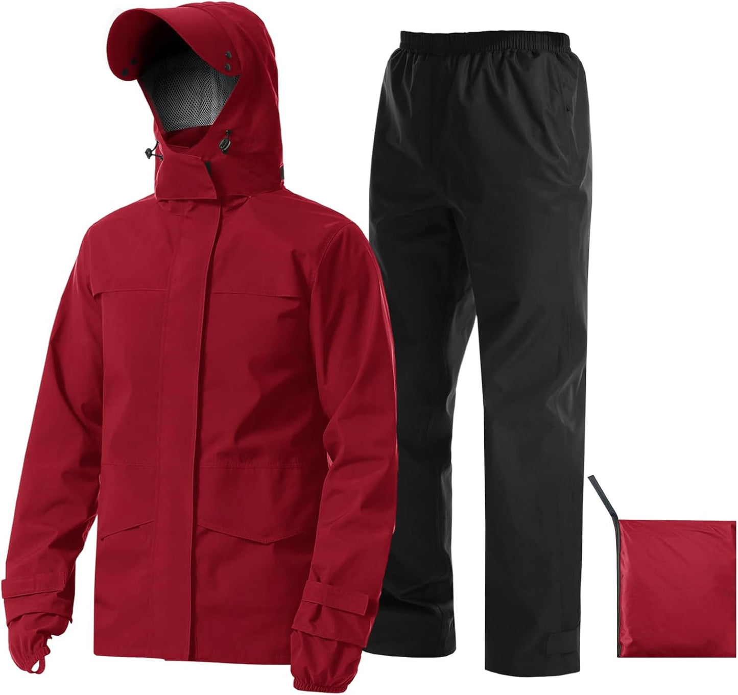 iCreek Rain Suit Waterproof Jacket and Pants for All Weather