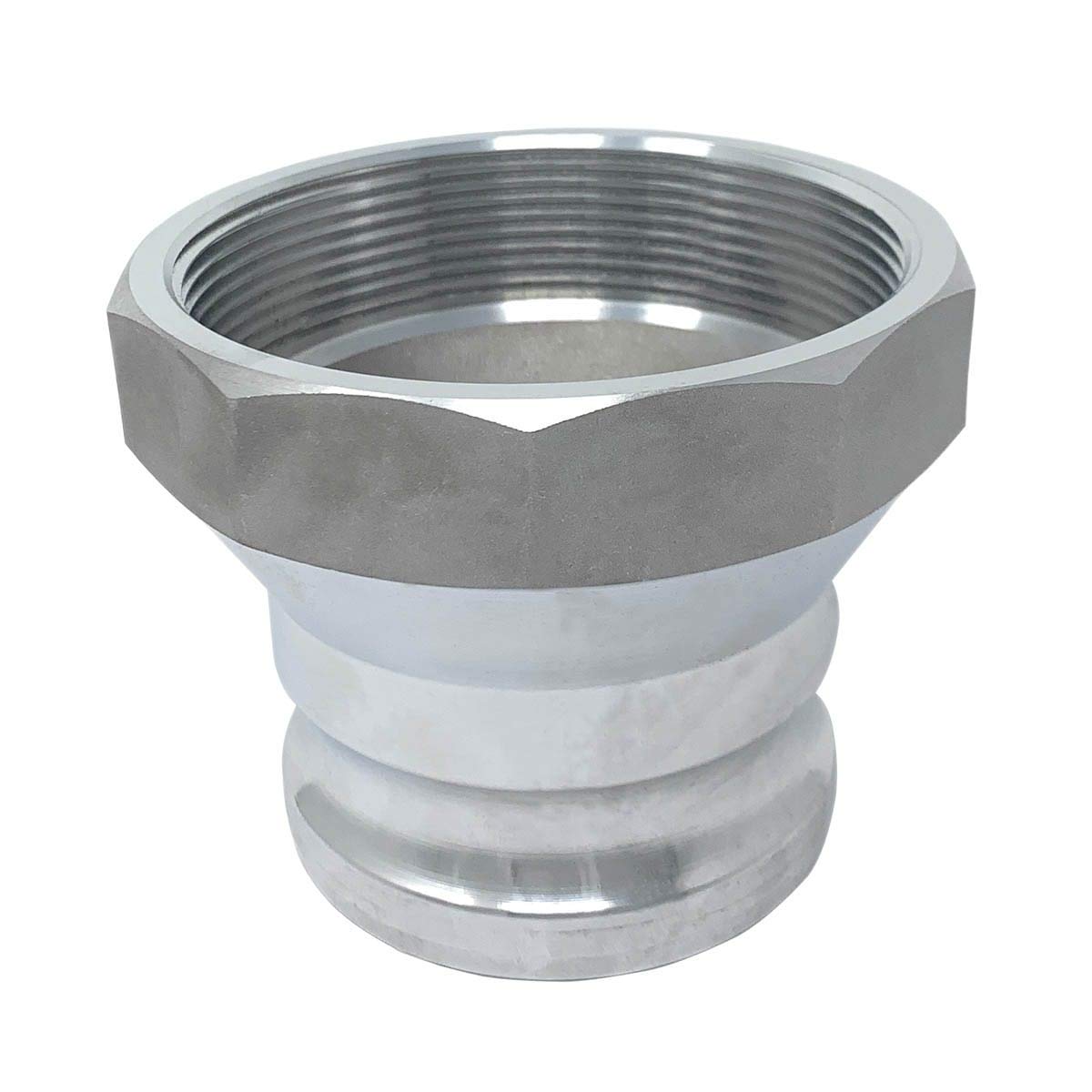 Gloxco Aluminum Type A Cam and Groove Reducer for Quick Disconnect