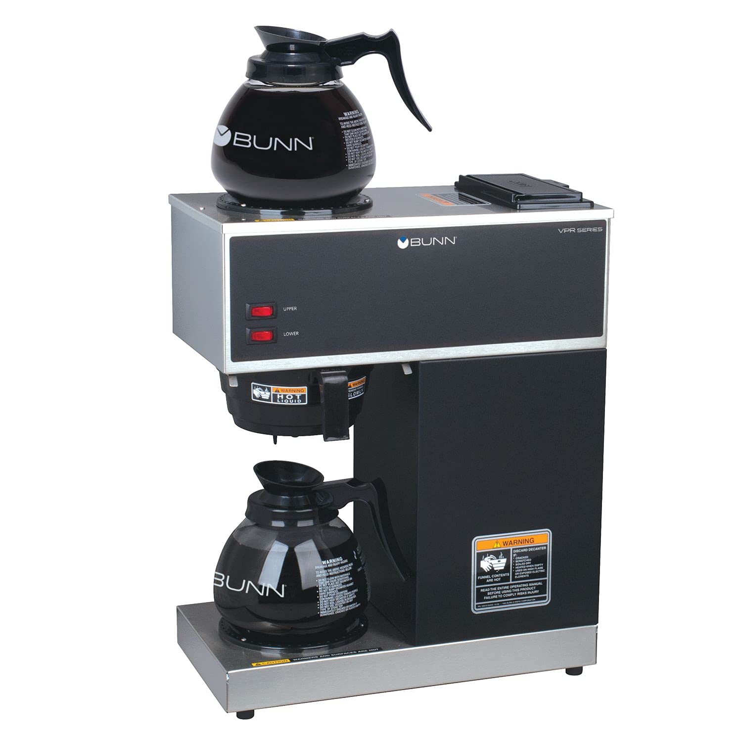 BUNN VPR-2GD Commercial Coffee Brewer - Fast 12-Cup Pourover