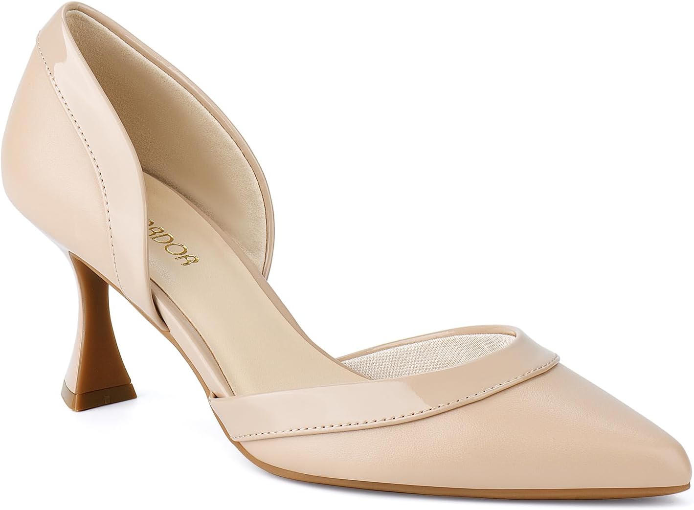 JENN ARDOR Women's Pumps Low Heels for Comfortable Style