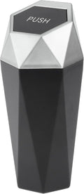 Car Trash Can Portable 3.5 in x 7.9 in - Compact Vehicle Trash Bin